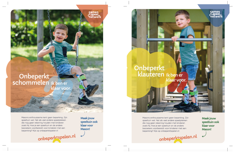 Afbeeldingen advertenties onbeperkt schommelen en onbeperkt klauteren