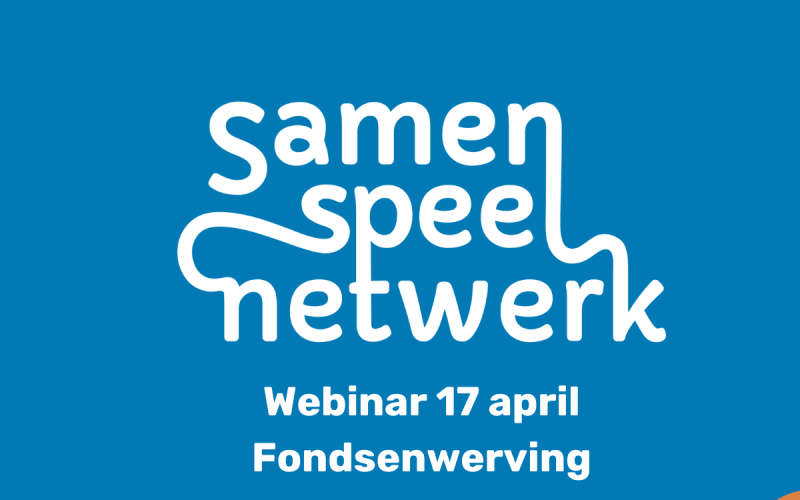 17 april | Webinar Fondsenwerving