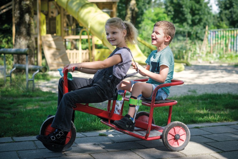 Samen spelen bij de samenspeelplek